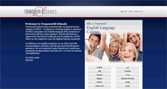Desktop Screenshot of ko.transworldschools.com